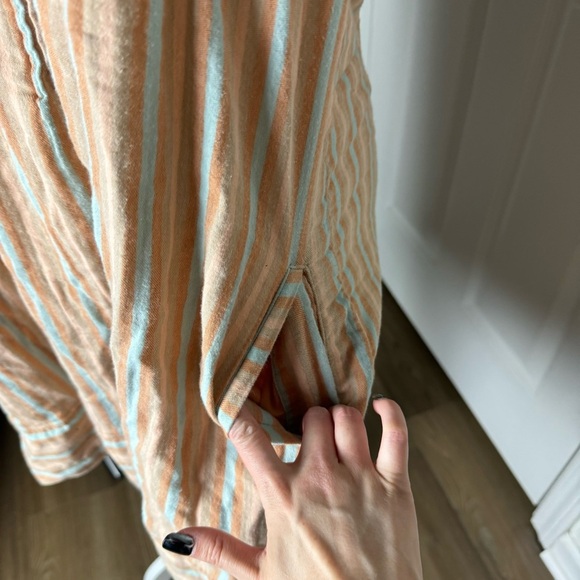 Faherty Striped Tank Dress XXL - Picture 3 of 5